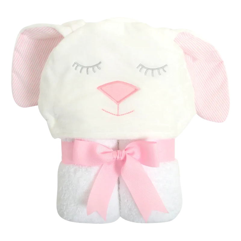 pink bunny towel