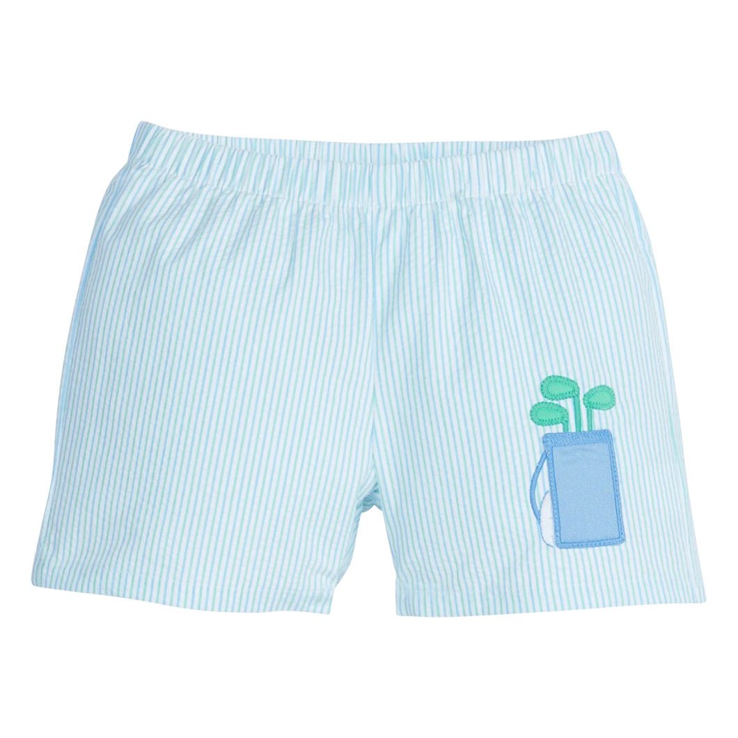 golf applique short
