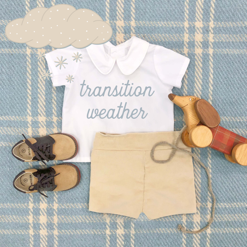 white peter pan ss shirt, woven