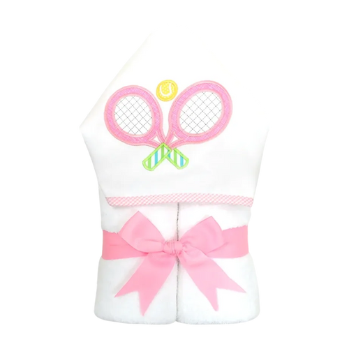 pink tennis towel